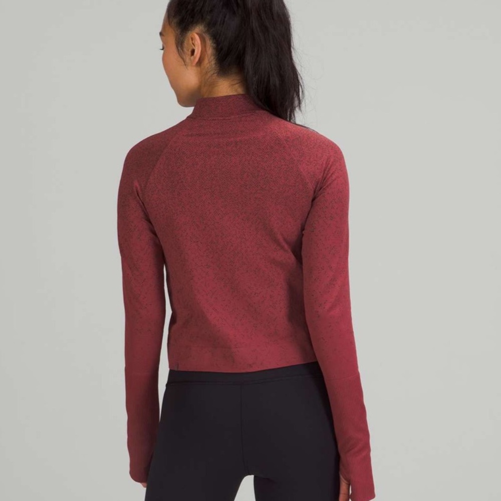 Lululemon Rest Less Cropped Half-Zip
Herringbone Fade Mulled Wine / French Press - Picture 5 of 8